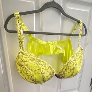 neon, Bright plus size bra
